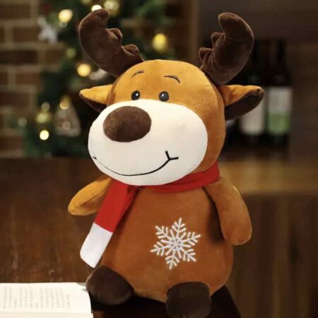 23cm Red Nose Reindeer Plush Toy